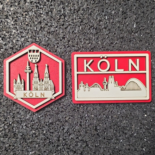 Köln holz magnete - köln,
