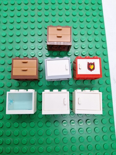 Lego schrank container - 7x,