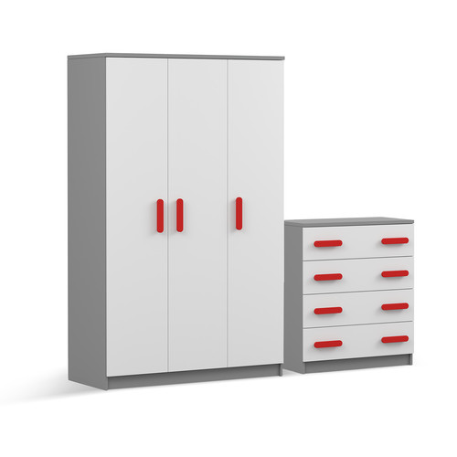 Drehtürenschrank und kommode - und,