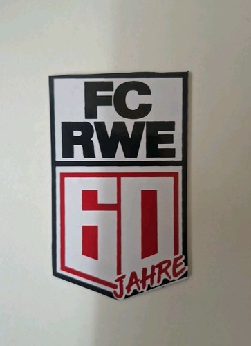 Magnetsticker rot weiß - , fc