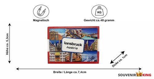Kühlschrankmagnet magnet rot - kühlschrankmagnet,