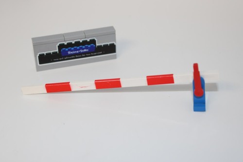 Lego schranke rot - lego, /