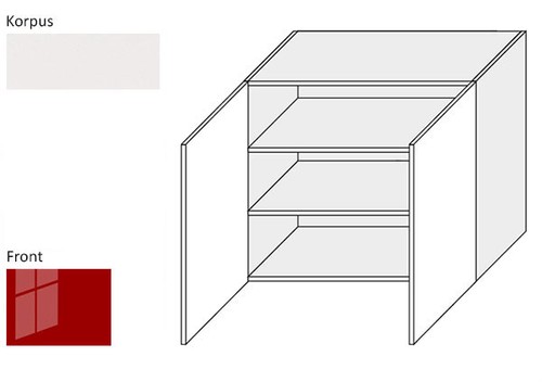 Hängeschrank küchenzeile - zu,