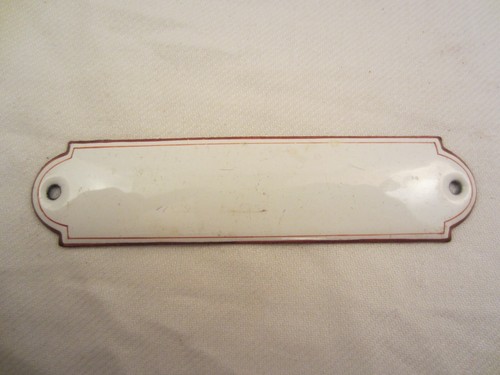 Email metall schild leer - metall,